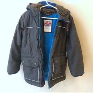 Boys size 5-6 Mini Boden Winter coat